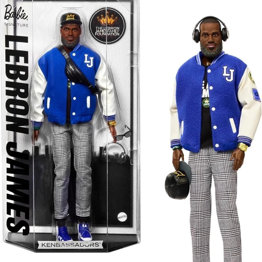 Barbie Signature LeBron James Kenbassadors Doll Mattel The King NIB